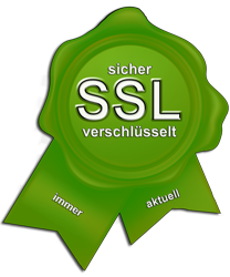 SSL verschlüsselte Webseite.