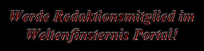 Werbebanner der Weltenfinsternis Redaktion.