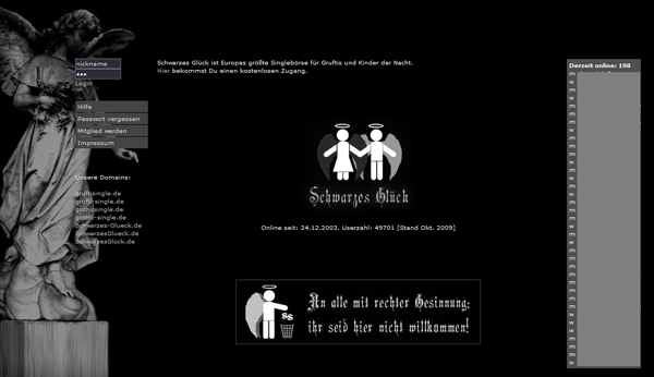 Screenshot Schwarzes Glück